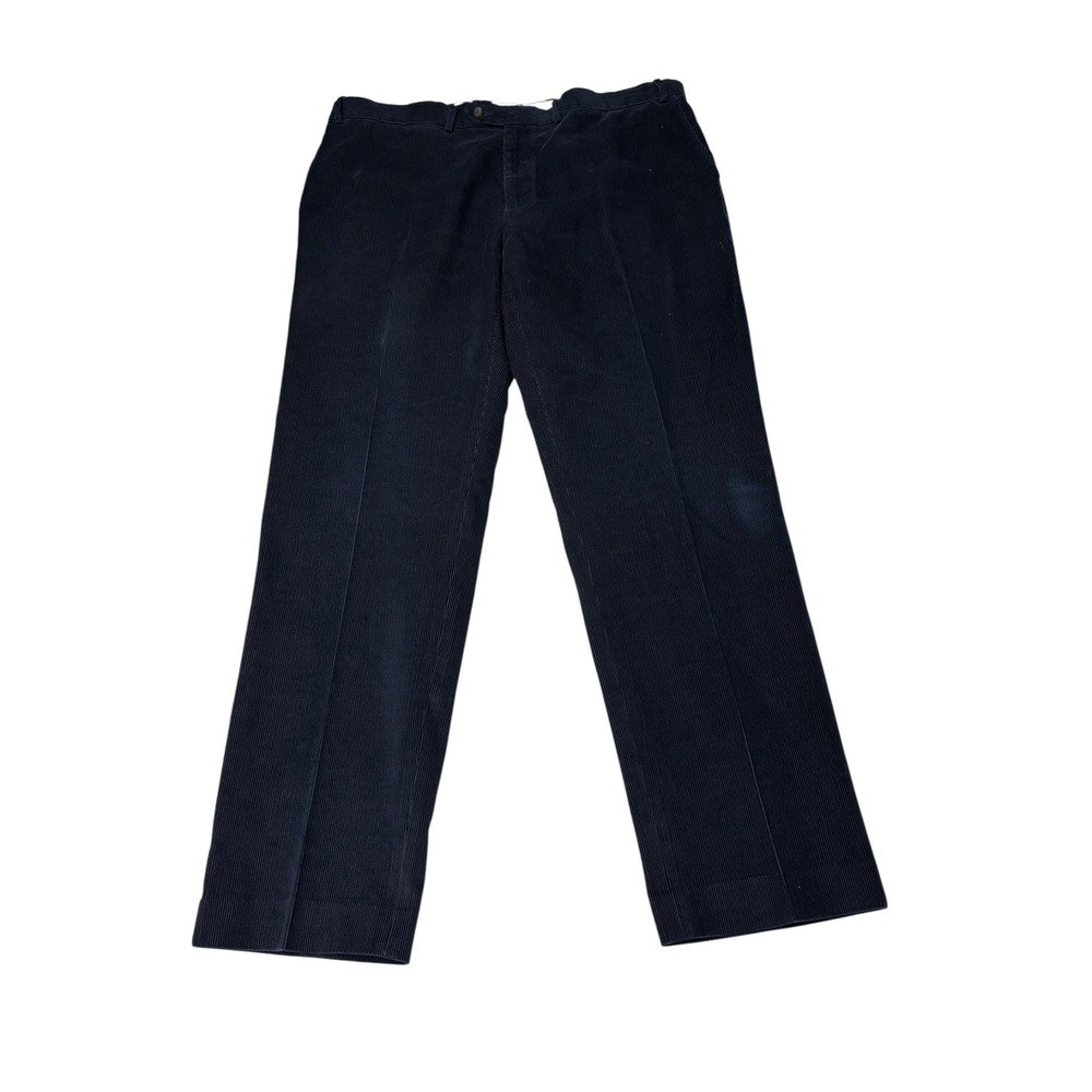 Lauren Ralph Lauren Mens Navy Blue Corduroy Pants 100% Cotton 40W x 32L RN90736